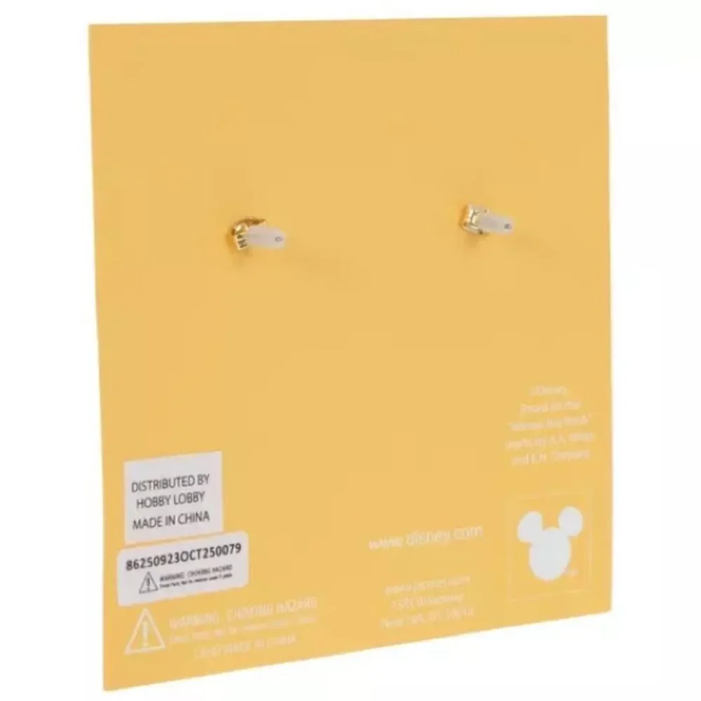 New Winnie The Pooh Red Balloon Earrings